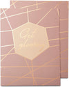 Decorative Pocket File Folders, Rose Gold Office Supplies (9.5 x 11.5 in, 12 Pack)