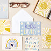 36 Pack Just Because and Thinking of You Cards with Envelopes, 6 Designs (4x6 Inches)