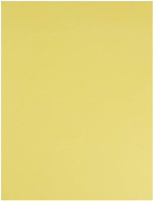 Sustainable Greetings Yellow Colored Offset Cardstock Paper, Laser Printer Compatible (8.5 x 11 in, 50 Pack)