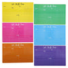 6 Pack Dry Erase Chore Chart for Kids in 6 Colors, Weekly and Daily (12 x 7.5 In)
