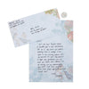 Vintage Floral Letter Writing Stationery Paper and Envelopes Set (60 Sheets)