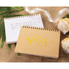 Paper Junkie to Do List Spiral Notepads, Gold Foil (6.5 x 5 Inches, 6-Pack)