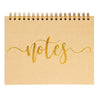 Paper Junkie to Do List Spiral Notepads, Gold Foil (6.5 x 5 Inches, 6-Pack)