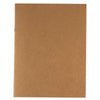 Kraft Paper Cover Unlined Notebook, 8.5 x 11 Blank Journal for Kids (8.5 x 11 in, 6 Pack)