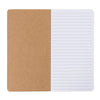 Kraft Paper Notebook, Blank Lined Journal (4 x 8 In, 24 Pack)
