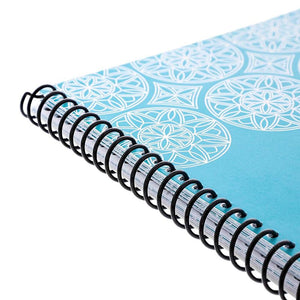 Monthly Budget Planner with Pockets, Bill Organizer Expense Tracker (Blue, 8x10 In)