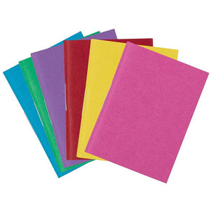 Mini Blank Paperback Journal Notebook, 6 Colors (2.2 x 1.55 Inches, 24-Pack)