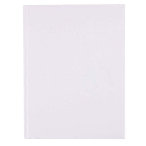 Hardcover Journals, White Sketch Book (6 x 8 In, 18 Sheets, 3-Pack)