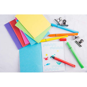 24 Pack Journals for Students, Blank Notebooks Bulk for Kids to Write Stories, 6 Colors, 4.25x5.5