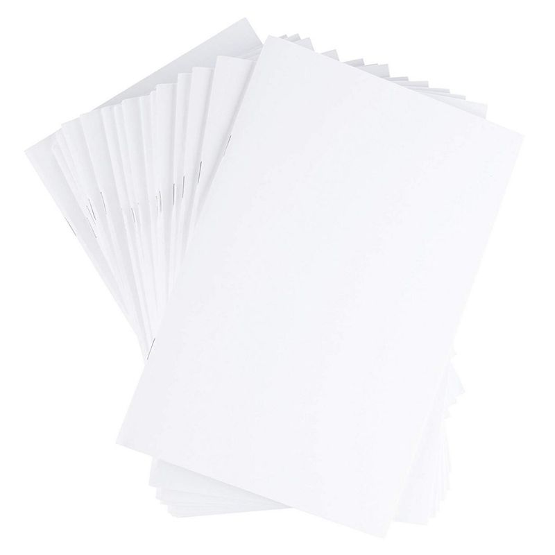 Blank Paperback Notebook Journals (5.5 x 8.5 Inches, White, 24-Pack) – Paper  Junkie