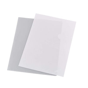 Paper Junkie 24-Pack Clear Project Protector Plastic Folders for Letter Size Documents, 11.4 x 8.9 Inches