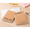 Kraft Paper Notebook Journals for School, Traveling, Work (4 x 6 In, 12-Pack)