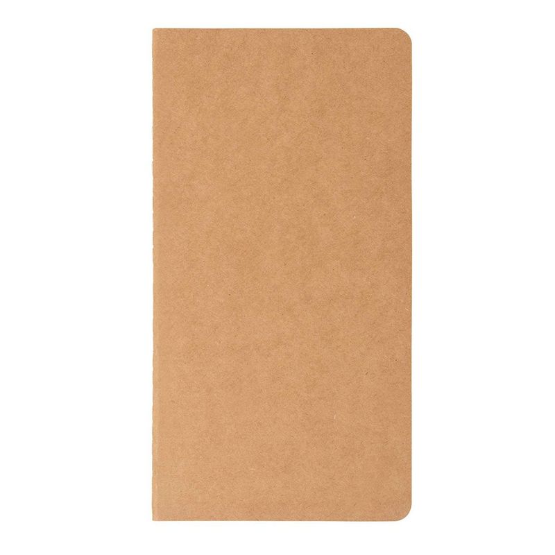 48-Pack Kraft Journal Bulk, Lined Pocket Notebook for Travelers & Diary, H5 size, Soft Cover, 80-Page, 4 x 8