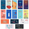 Paper Junkie 60-Pack Romantic Inspirational Lunch Box Love Notes for Husband, Wife, Adults, 60 Card Designs, 2 x 3.5 Inches