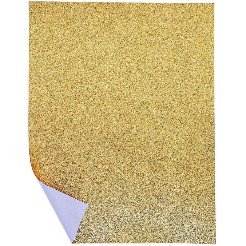 100 Sheet 8.5 x 11 Gold Glitter Cardstock Paper Thick Sparkling Glitter  Paper for Card Making, DIY, Scrapbooking, Art Crafts, Weddings & Birthday