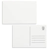Paper Junkie 50-Pack Blank Mailable DIY Watercolor Painting Paper Postcards, 4 x 6 Inches, White