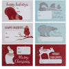 Gift Tags Forest Animal Designs for Christmas, to / from Sticker Labels (504 Pack)