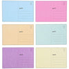 Multicolored Mailable Blank Postcards Pack of 48 – 4 x 6 inches