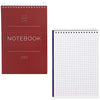 Quad Ruled Graph Paper Spiral Notepads (6 x 9 Inches, 6-Pack)
