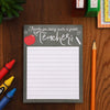 Lined Notepads for Teacher Appreciation, 4 Designs (4 Pack)