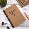 Motivational Kraft Travel Journal Lined Notebooks for Coworker (4x5.75, 24 Pack)