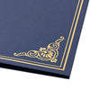 Paper Junkie 24 Pack Certificate Holder Letter-Sized Diploma Cover - Navy Blue