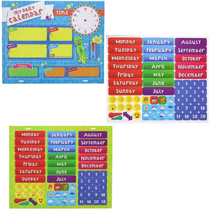 Paper Junkie Kids Magnetic Daily Learning Calendar