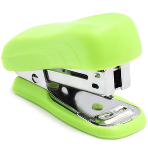 Mini Stapler, Durable and Portable (Blue, Pink, Green, 6-Pack)