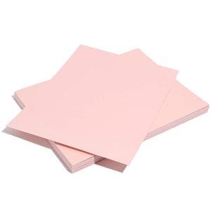 Pink Metallic Shimmer Paper, Letter Size for Craft Flowers, Printing (96 Sheets)