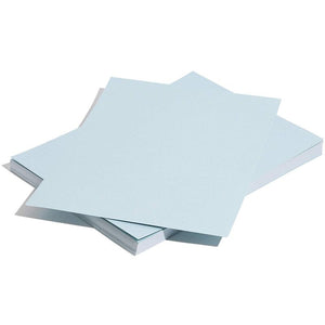 Blue Metallic Shimmer Paper, Letter Size for Craft Flowers, Printing (96 Sheets)