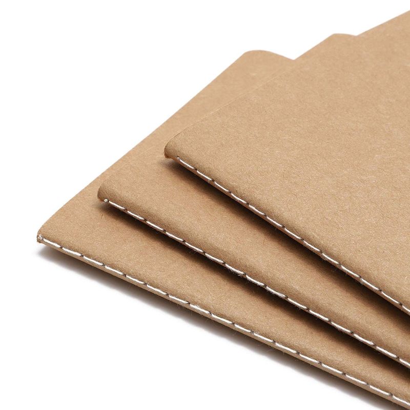 150 Pack Kraft Paper Notebooks Blank Page A6 Pocket Travel Journal Sewn  Memo Pad