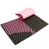 Clipboard Folio with Gold Foil Dots for Women (Black)