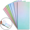 Watercolor Sticky Notes, to Do List Notepads (5.5 x 2.35 in, 50 Sheets Per Pad, 8-Pack)