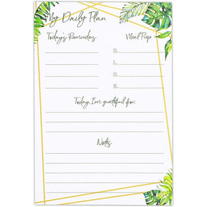 Calendar Sticky Notes for Monthly, Weekly, and Daily in Floral Print (8 Pack)