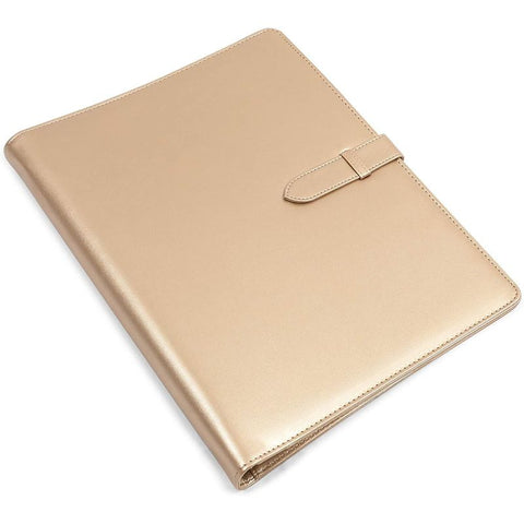 Pink Binder, Linen 3 Ring Binder, File Folder with Gold Hardware (1.5 –  Paper Junkie