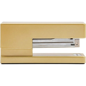 Gold Office Stapler and Tape Dispenser Set (Matte Gold, 2 Pieces)