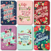 Motivational Pocket Travel Journals, Lined Notebooks (5.25 x 3.25 In, 12 Pack)