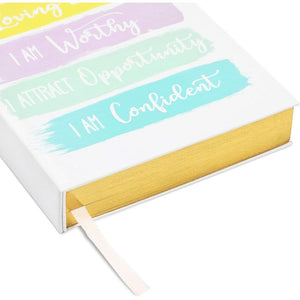 Hardcover Journal for Writing, Self Affirmation Diary, 128 Sheets (5.75 x 8.25 In)