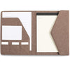 Light Brown Portfolio Folder, Business Padfolio (12.5 x 10 in)