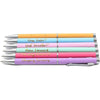 Colorful Ballpoint Pen Gift Set with Motivational Quotes (5.5 in, 6 Pack)