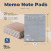 Memo Note Pads with Rustic Mason Jar Design (4.25 x 5.5 In, 6 Pack)