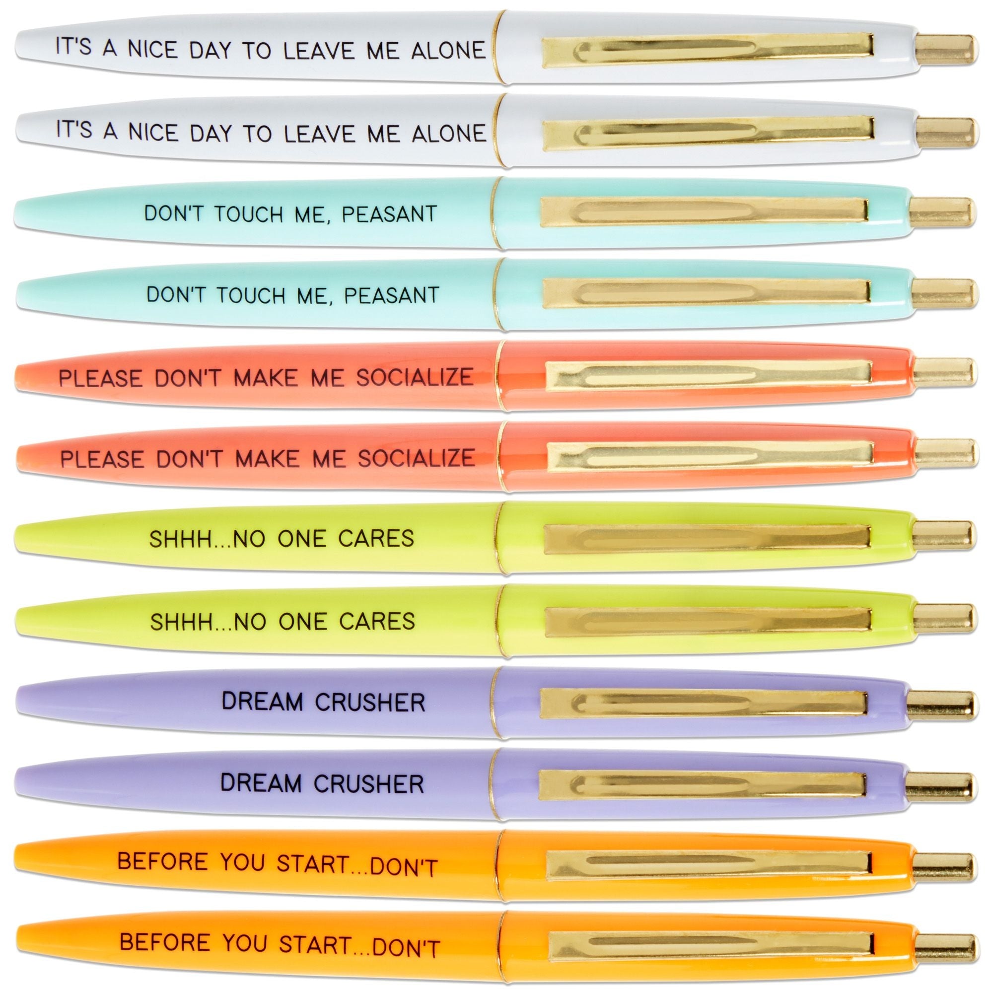 Work Sucks Pen Set – Snark Gifts