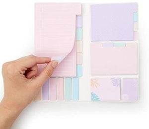 Self Adhesive Sticky Notes with Tabs (2 Pack)