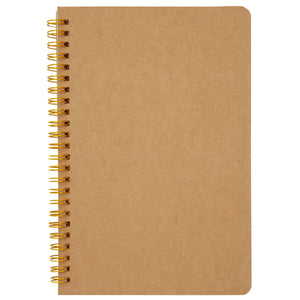 10 Pack Blank Page Journal, Kraft Paper Notebook Unlined Bulk, Brown, 50 Sheet Each, 5.7 x 8.5 in.