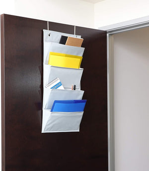 4 Pocket Hanging Over The Door File Organizer  (27.5 x 13 In)