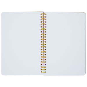 10 Pack Blank Page Journal, Kraft Paper Notebook Unlined Bulk, Brown, 50 Sheet Each, 5.7 x 8.5 in.