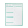 Daily Planner Notepads for To Do List, Meals, Gratitude (8.5 x 11 In, 3 Pack)