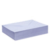 50 Pack Lavender A7 Envelopes with Floral Liner for Invitations, Greeting Cards, Weddings (7.25 x 5.25 In)