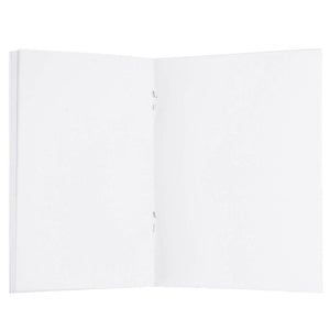 Blank Paper Notebook with 24 Sheets, Unlined Journal (4.25 x 5.5 In, 24 Pack)