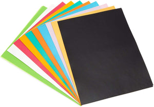 Translucent Vellum Paper for Invitations and Tracing (8.5 x 11 in, 10 Colors, 50 Sheets)